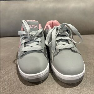 Heelys Gray and Pink Roller Shoes
